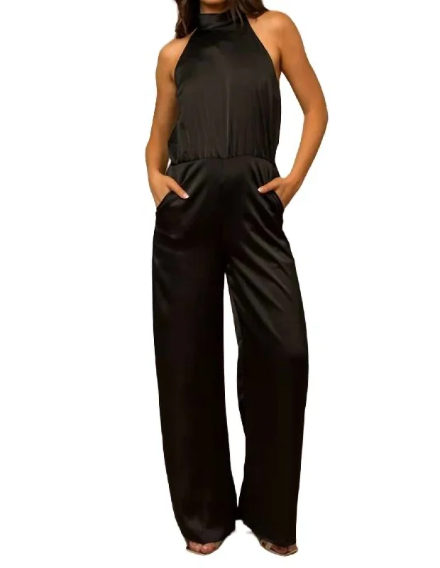 Aria Jumpsuit In Black