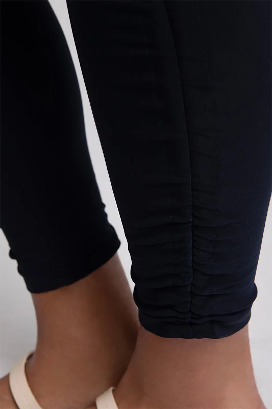 Revelry Ruched Legging | Navy