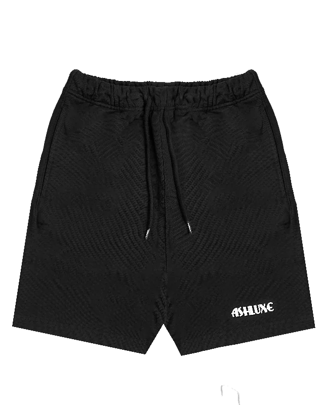 Ashluxe Bermuda Logo Short Black