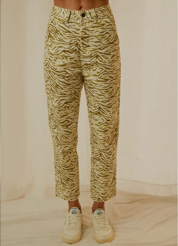 California Pant - Herb Zebra