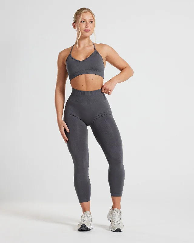 Define Scrunch Seamless 7/8 Leggings | Graphite