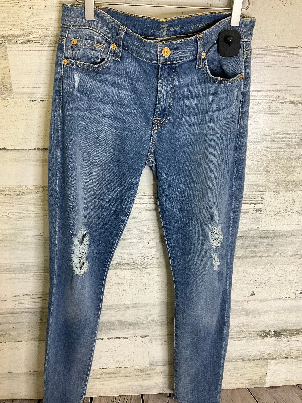 Denim Jeans Skinny 7 For All Mankind, Size 4