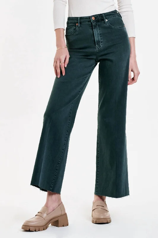 Fiona High Rise Wide Leg Jean In Ponderosa Pine