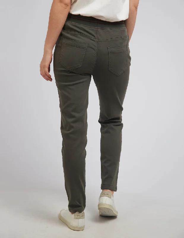 Foxwood Sylvia Jogger Dark Khaki