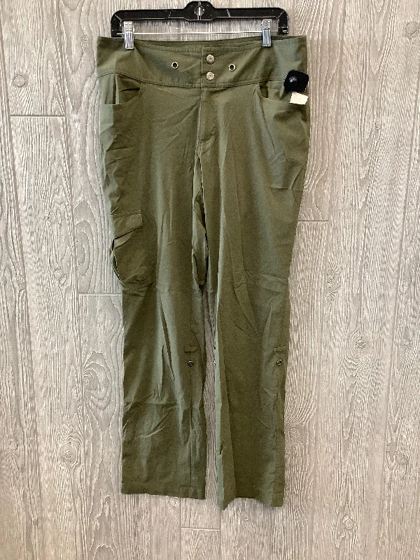 Green Pants Cargo & Utility Columbia, Size 10