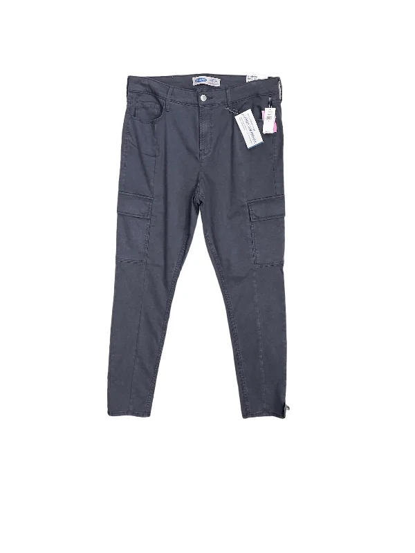 Grey Pants Cargo & Utility Old Navy, Size 12