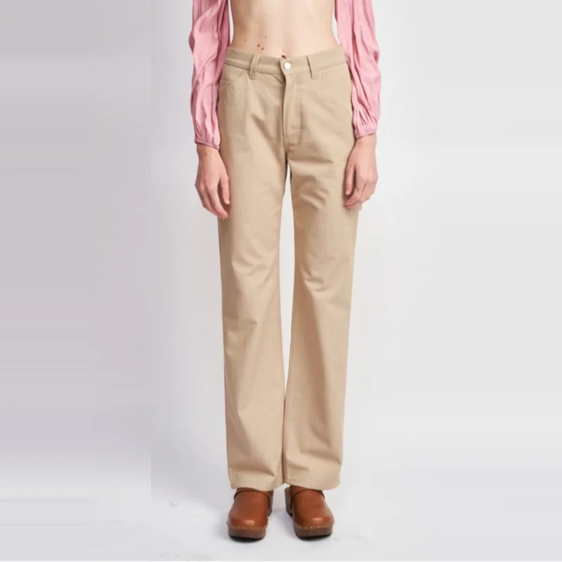 High Rise Carpenter Pants (Chestnut)