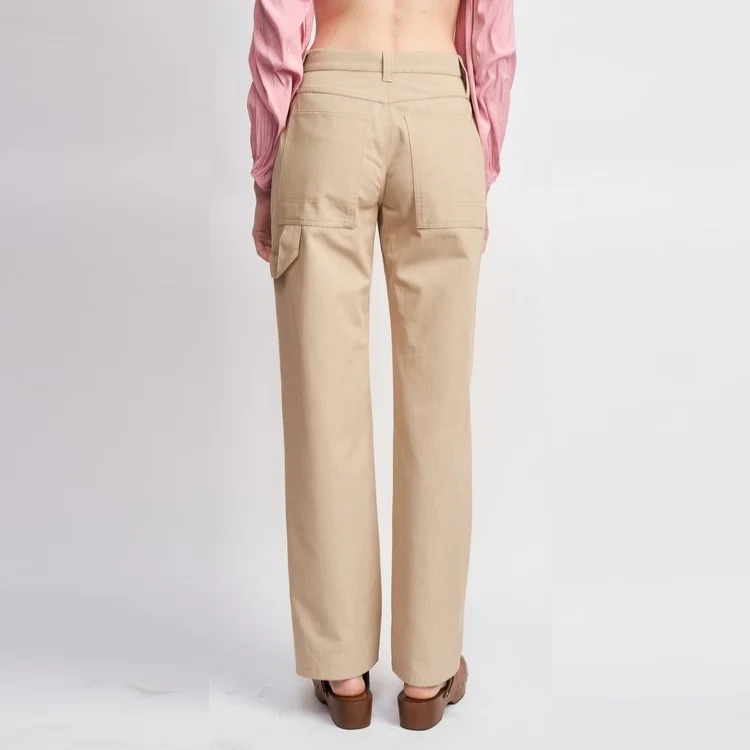 High Rise Carpenter Pants (Chestnut)