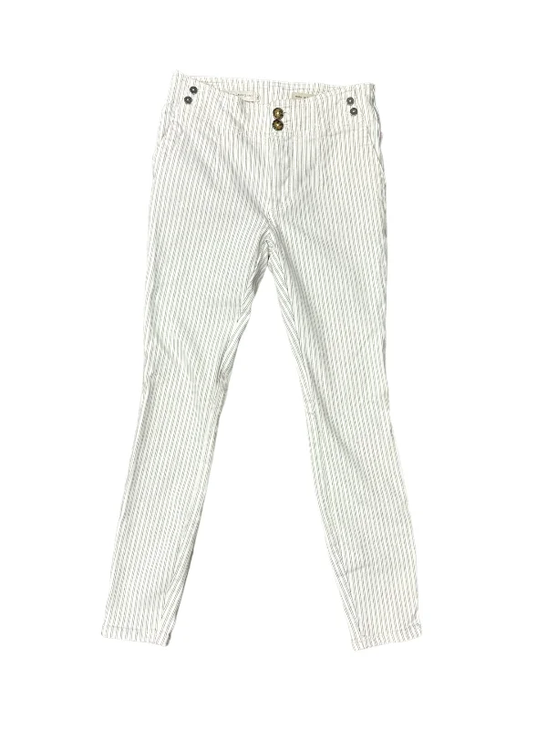 Jeans Skinny By Pilcro In White, Size: 0