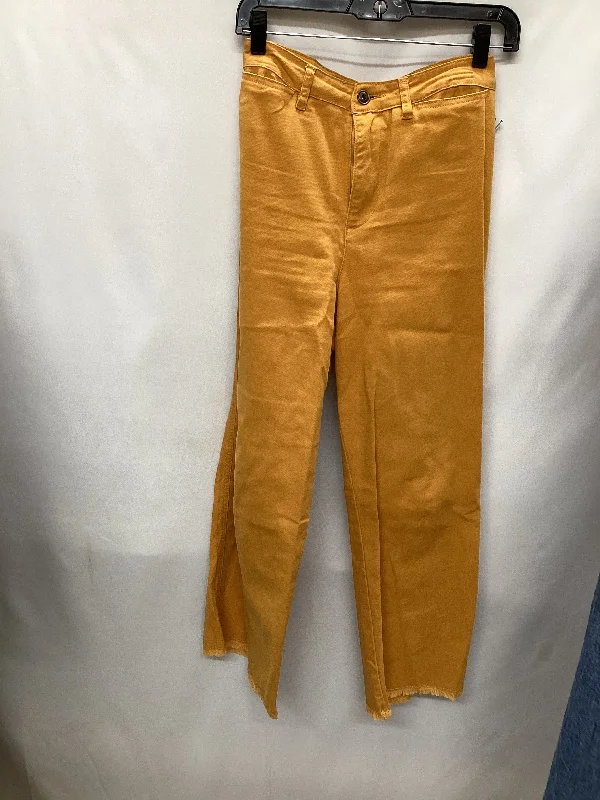 Jeans Straight By A Loves A In Orange Denim, Size: 10