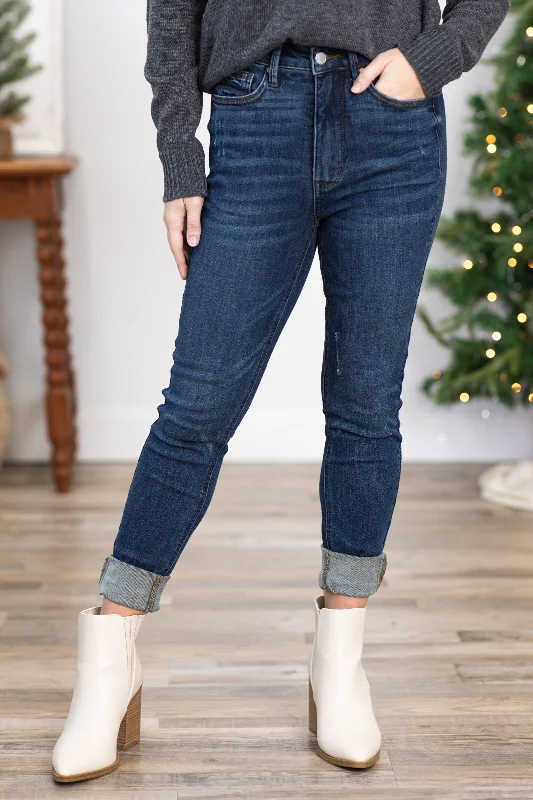 Judy Blue Dark Wash Tummy Control Skinny Jeans