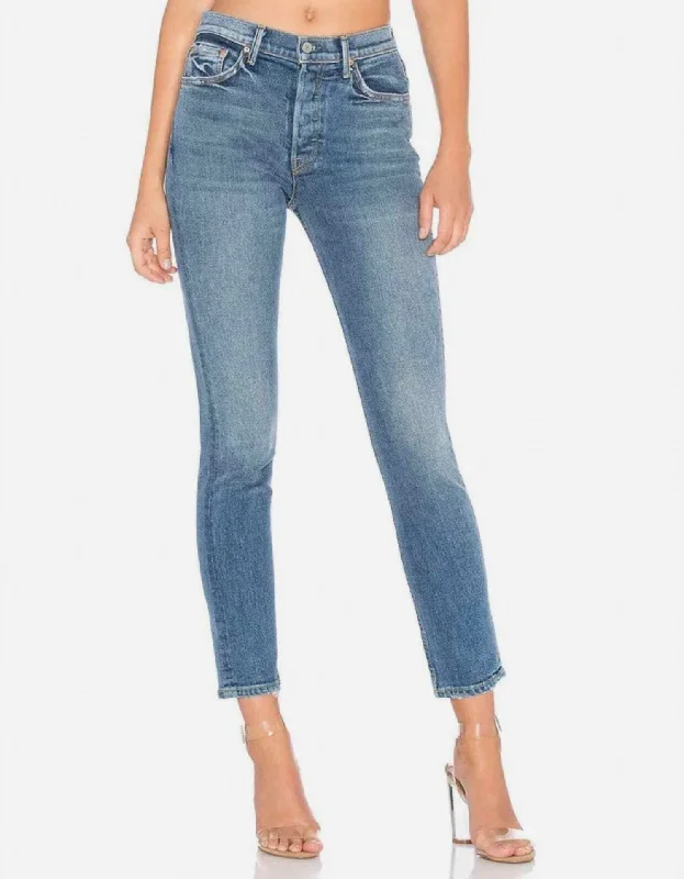 Karolina High Rise Skinny Jean In Groovy Situation