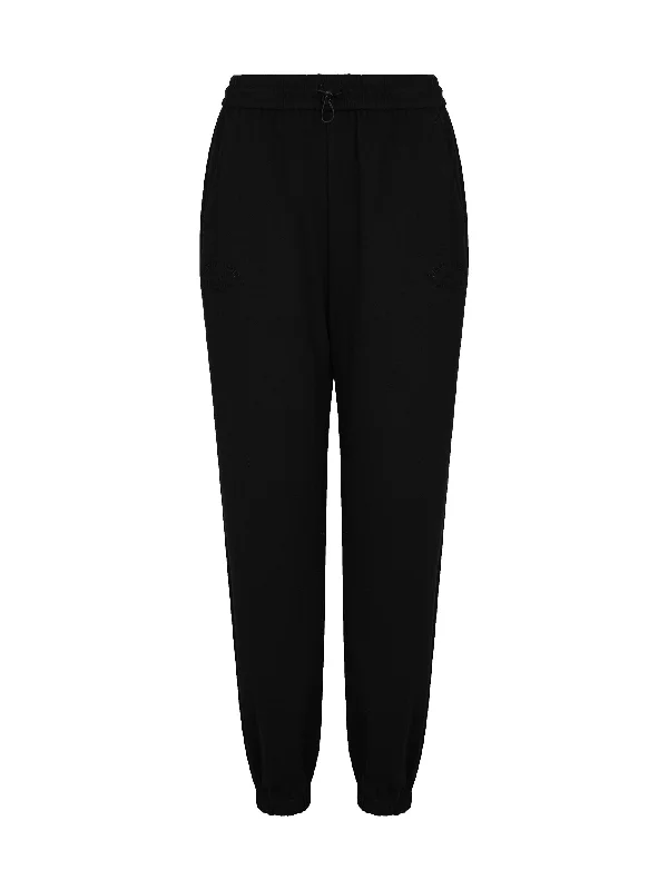 Lightweight Sports Pants-Black