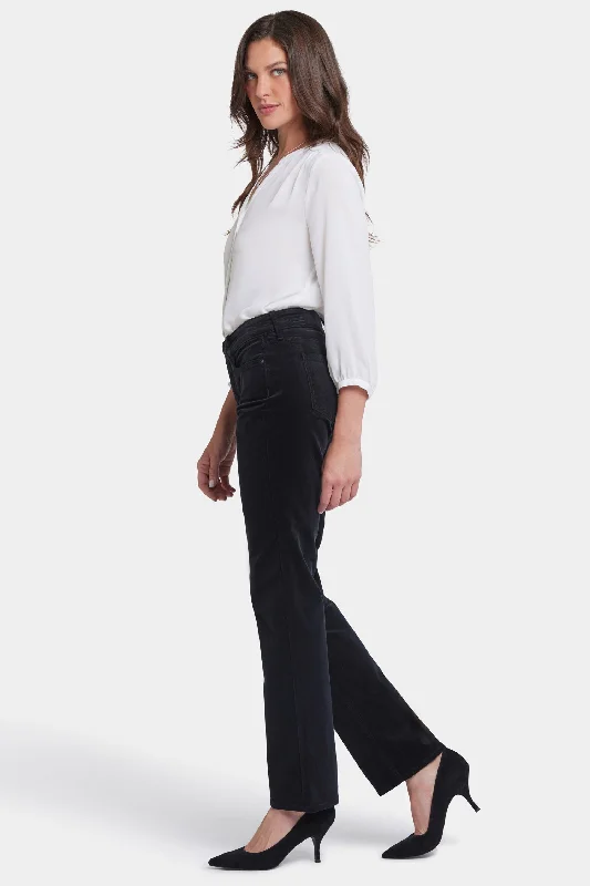 Marilyn Straight Pants - Black