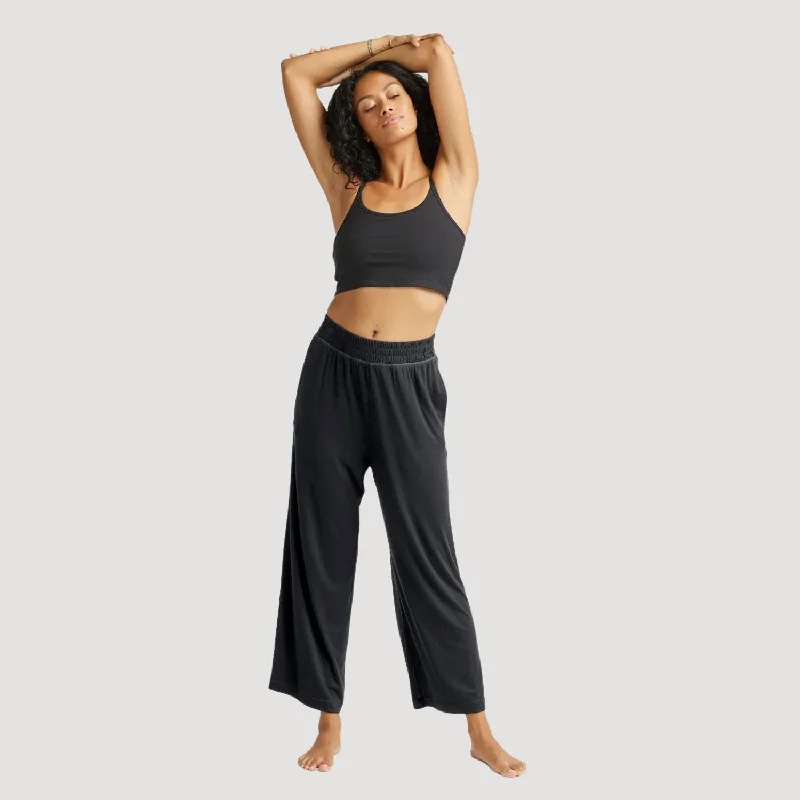 Night Cropped Pant (Black)