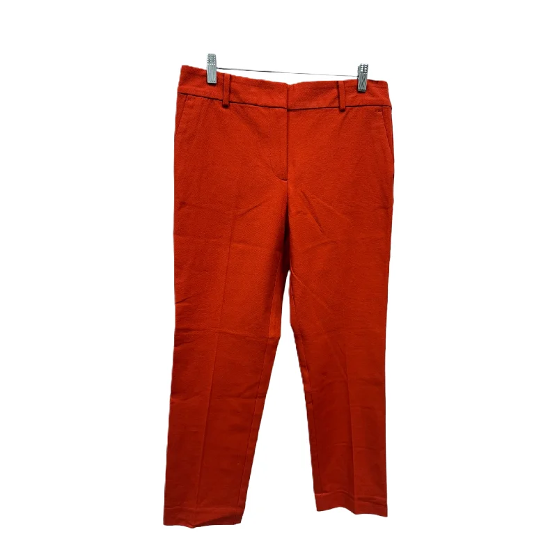 Pants Cropped By Ann Taylor In Orange, Size: 6