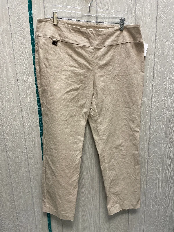 Tan Pants Other Clothes Mentor, Size 16