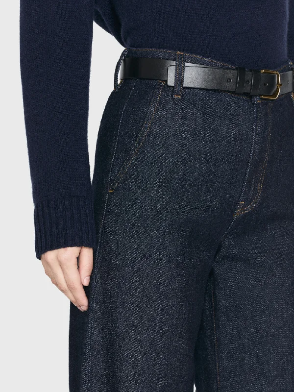 The Tailored Denim Trouser -- Rinse