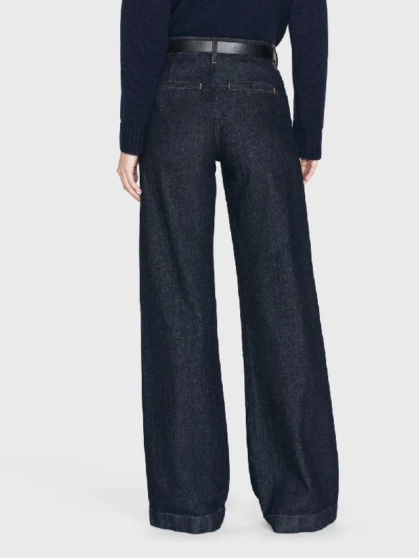 The Tailored Denim Trouser -- Rinse