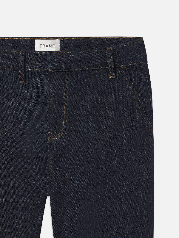 The Tailored Denim Trouser -- Rinse