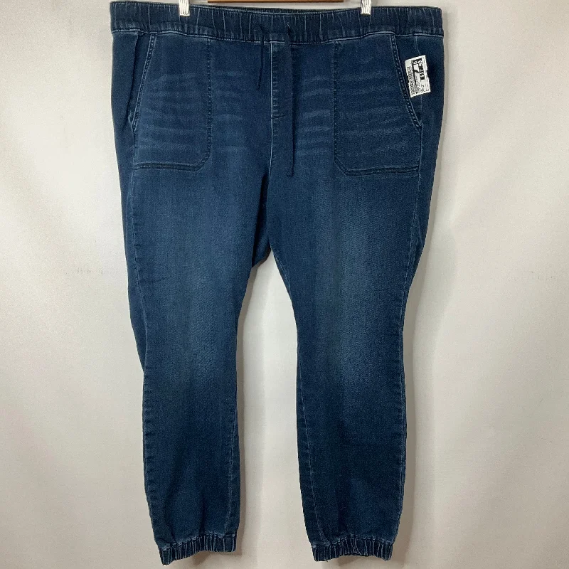 Blue Denim Jeans Boyfriend Torrid, Size 3x